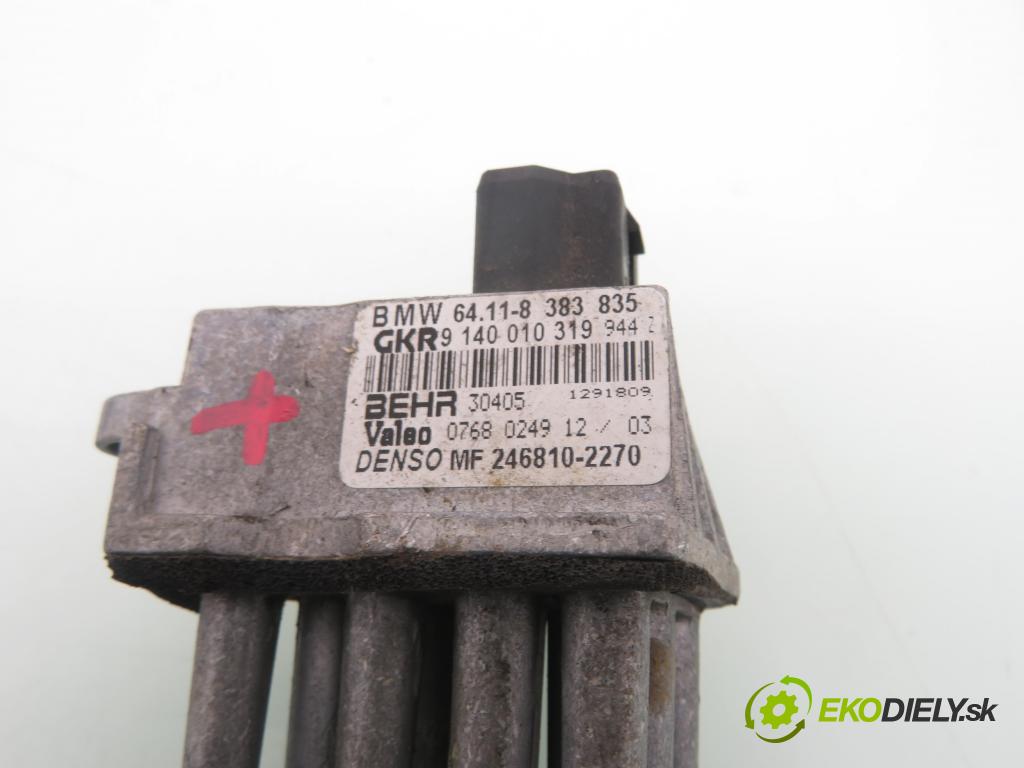 BMW 5 (E39) SEDAN 1996 110,00 520 i 150 - M52 B20 (206S3) 1991,00 rezistor / REOSTAT: topení 64118383835 ; 0768024912