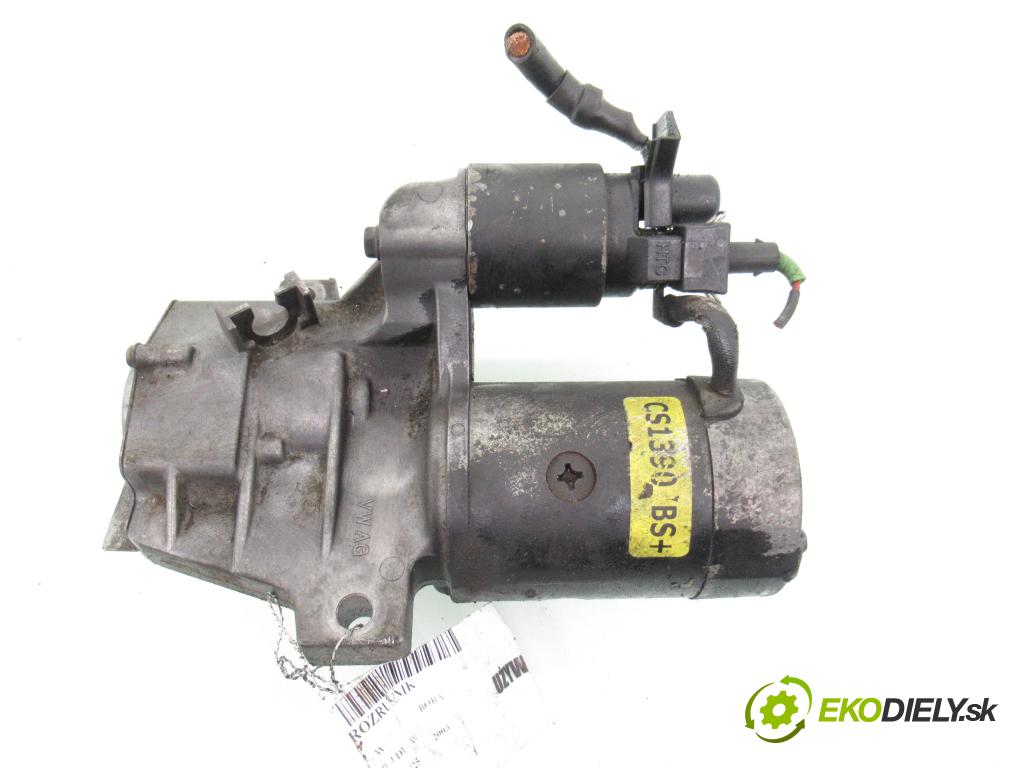 VW BORA (1J2) KOMBI 2003 96,00 1.9 TDI - ASZ 1896,00 startér CS1390 (Startér)