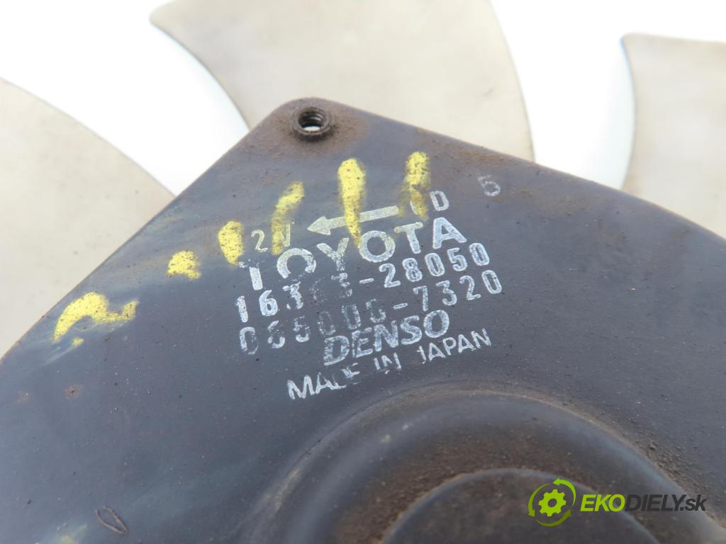TOYOTA RAV 4 II (_A2_) SUV 2004 85,00 2.0 D-4D 4WD 116 - 1CD-FTV 1995,00 ventilátor chladič vody 1636328050 ; 0650007320