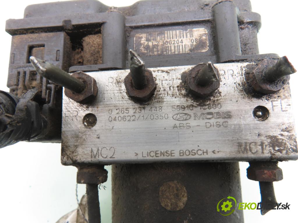 HYUNDAI GETZ (TB) HB 2003 60,00 1.5 CRDi - D3EA 1493,00 Pumpa ABS 0265800388 ; 0265231448 ; 589101C800 (Pumpa ABS)