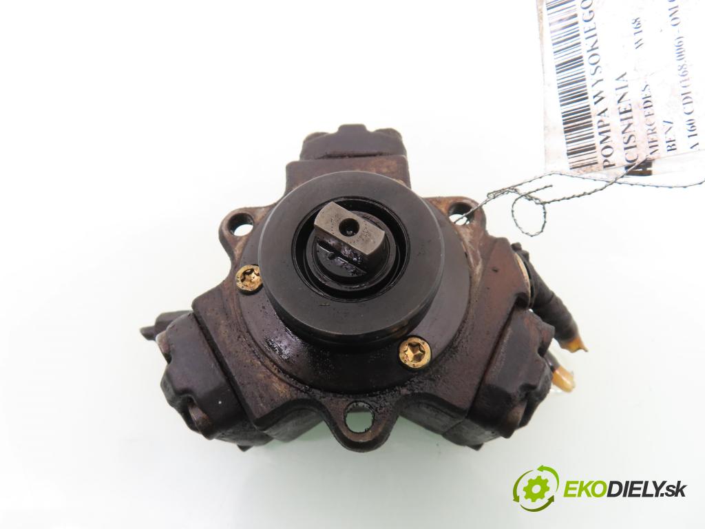 MERCEDES-BENZ KLASA A (W168) HB 2003 55,00 A 160 CDI 75 - OM 668.940 1689,00 pumpa vysokého TLAK: 0445010008 ; A6110700501