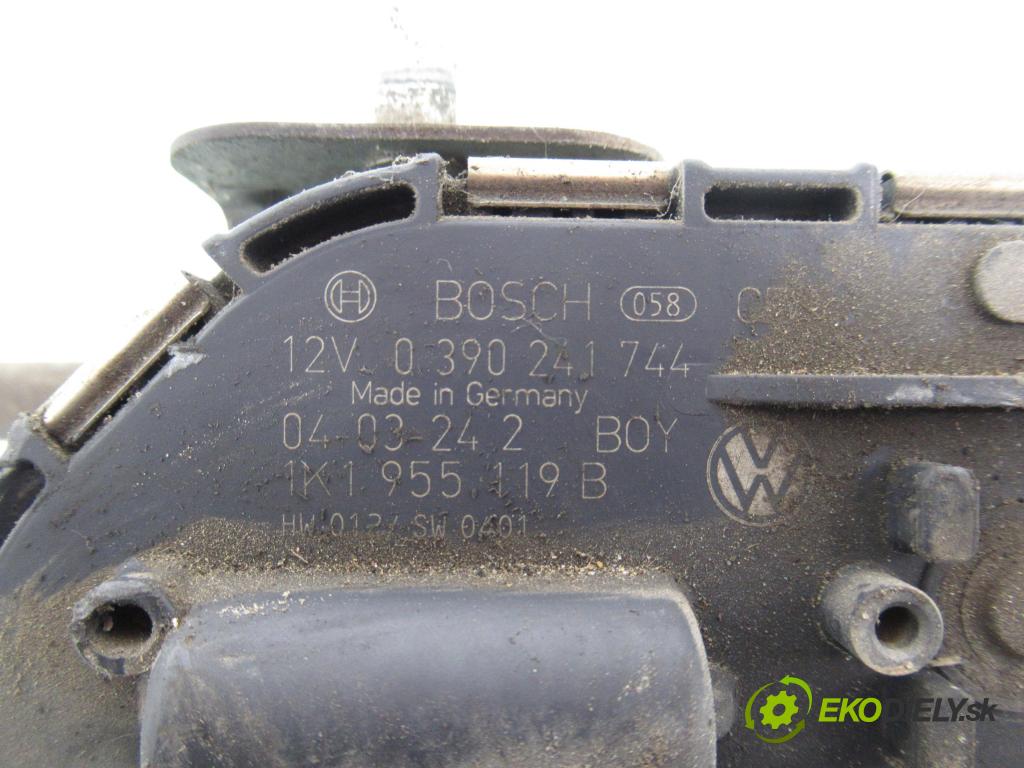 VW GOLF V (1K1) HB 2004 75,00 1.6 - BGU 1595,00 Motorček stieračov 0390241744 ; 1K1955119B ; 1K1955023D
