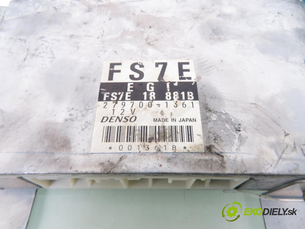 MAZDA 323 F VI (BJ) HB 1999 65,00 1.5 16V - ZL05 1498,00 spinačka / imobilizéra IMMO / Riadiaca jednotka FS7E18881B ; TC91675G2A