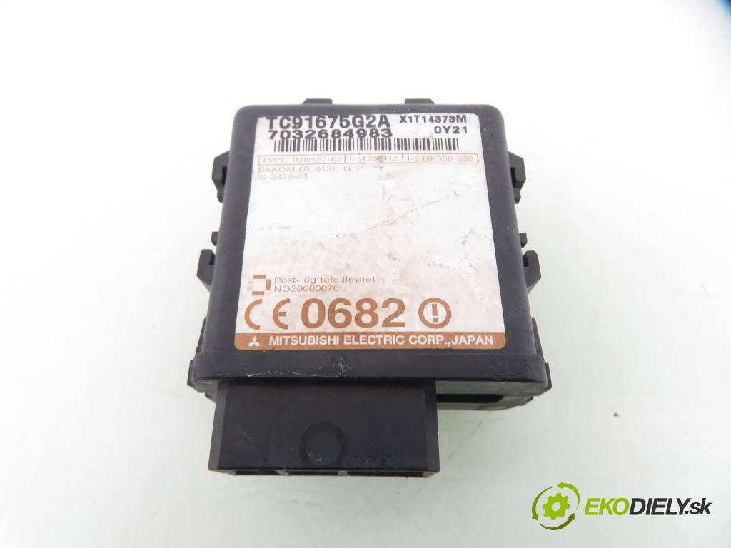 MAZDA 323 F VI (BJ) HB 1999 65,00 1.5 16V - ZL05 1498,00 spinačka / imobilizéra IMMO / Riadiaca jednotka FS7E18881B ; TC91675G2A