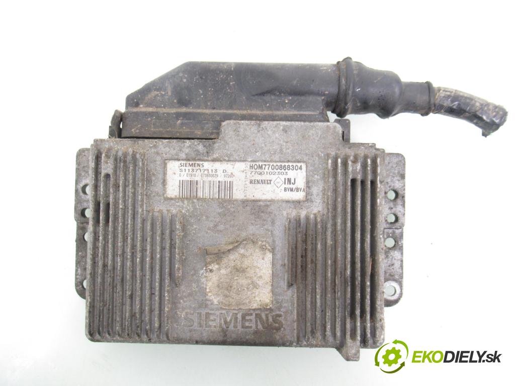 RENAULT SCENIC I (JA0/1_) MINIVAN 2001 79,00 1.6 - K4M 700 1598,00 spinačka / imobilizéra IMMO / Riadiaca jednotka S113717113D ; 77Q0102303 ; S103600300J