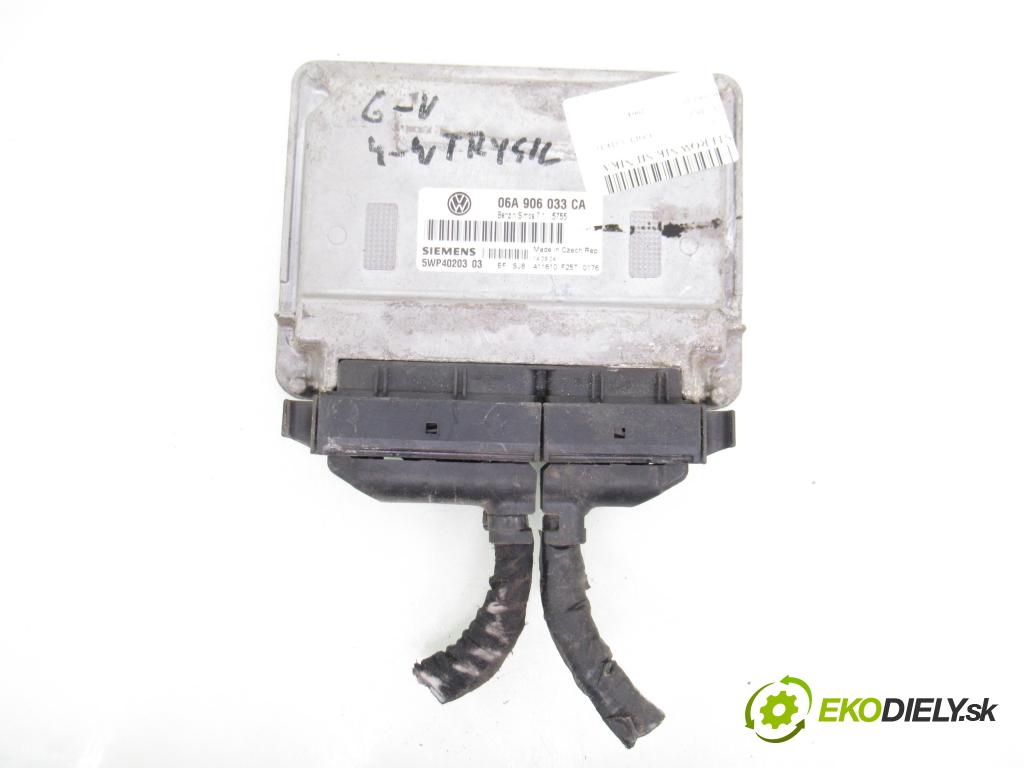 VW GOLF V (1K1) HB 2004 75,00 1.6 - BGU 1595,00 Riadiaca jednotka Motor 06A906033CA ; 5WP4020403
