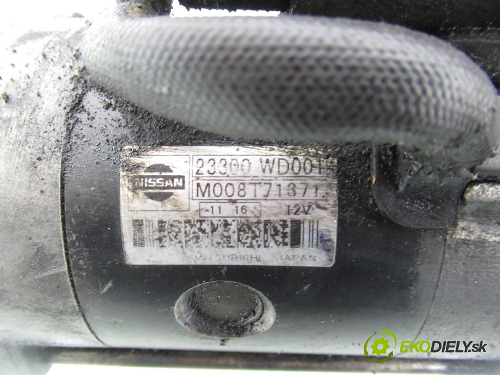 NISSAN ALMERA TINO (V10) MINIVAN 2003 84,00 2.2 dCi - YD22DDTi 2184,00 startér 23300WD001 ; M008T71371 (Startér)