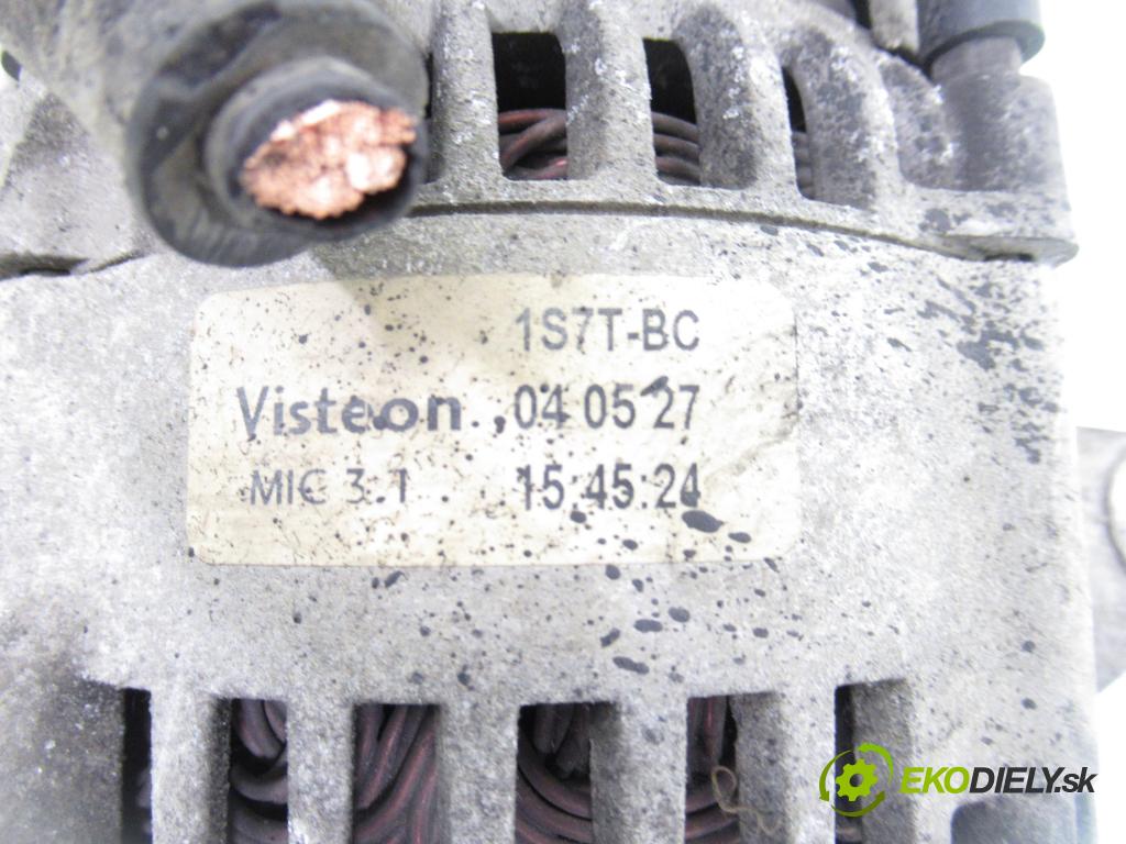 JAGUAR X-TYPE I (X400) SEDAN 2004 96,00 2.0 D 130 - FMBA 1998,00 Alternátor 1S7TBC ; 040527 (Alternátor)