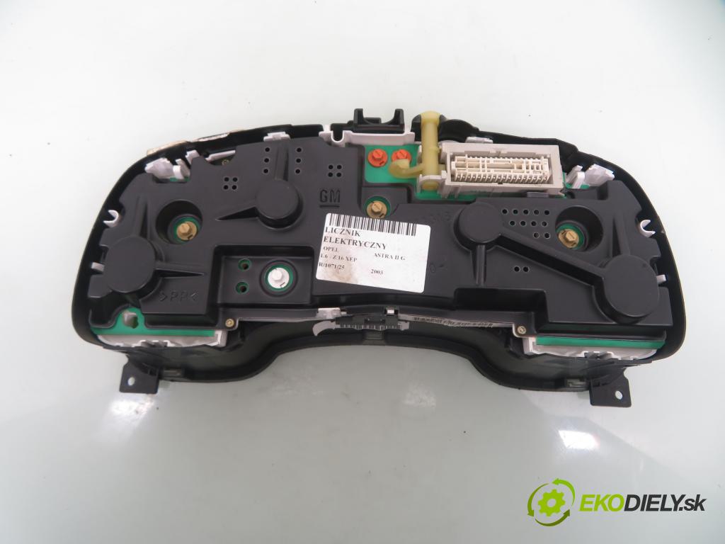 OPEL ASTRA G liftback (T98) LIFTBACK 2003 76,00 1.6 - Z 16 XEP 1598,00 Prístrojovka elektrický 110080156 ; 24451495TK