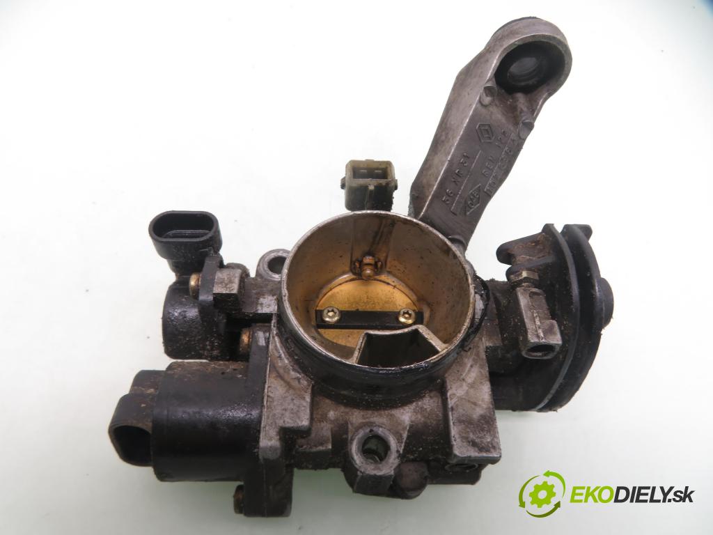 RENAULT CLIO II (BB_, CB_) HB 1999 43,00 1.2 8V 58 1149,00 Škrtiaca klapka 36XR31 ; 102698A (Škrtiaca klapka)