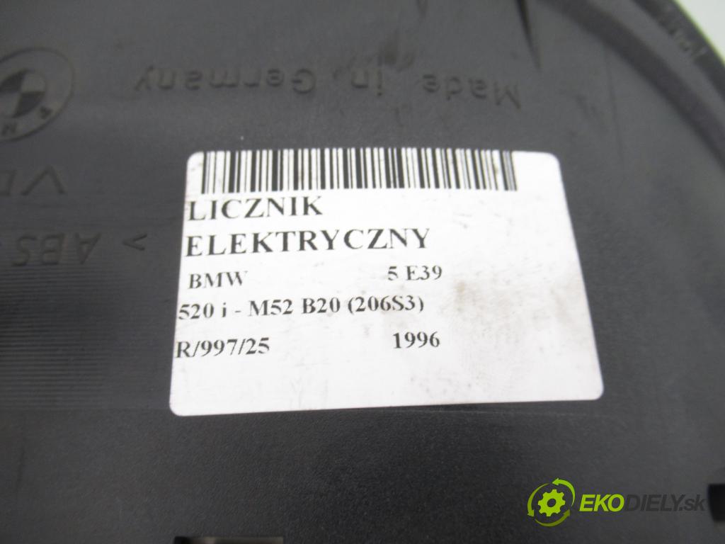 BMW 5 (E39) SEDAN 1996 110,00 520 i 150 - M52 B20 (206S3) 1991,00 Prístrojovka elektrický 8372354