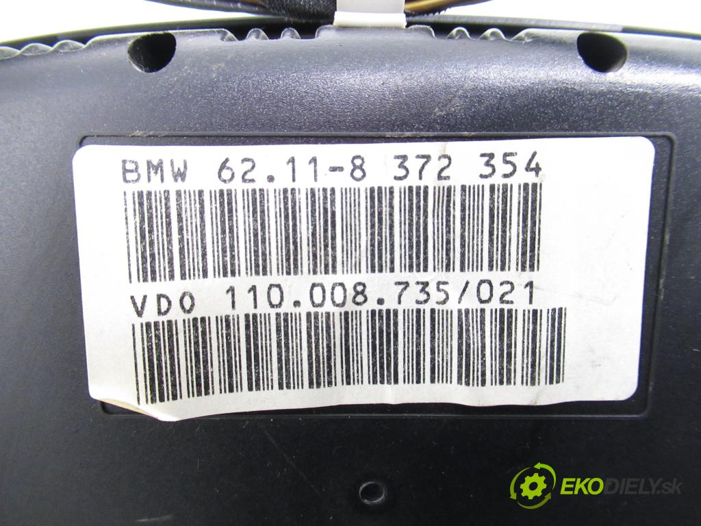 BMW 5 (E39) SEDAN 1996 110,00 520 i 150 - M52 B20 (206S3) 1991,00 Prístrojovka elektrický 8372354