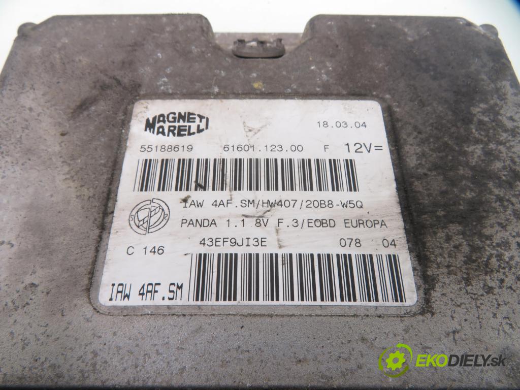 FIAT PANDA Van (169_) VAN 2006 40,00 1.1 - 187 A1.000 1108,00 Riadiaca jednotka Motor 6160112300 ; 55188619
