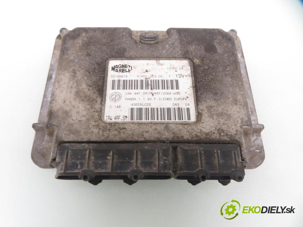 FIAT PANDA (169_) HB 2004 40,00 1.1 54 - 187 A1.000 1108,00 Riadiaca jednotka Motor 6160112300 ; 55188619