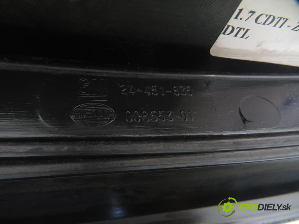 OPEL ASTRA H (A04) HB 2004 59,00 1.7 CDTI - Z 17 DTL 1686,00 Svetlo ľavé zadné 24451835 ; 00865301 ; 159727