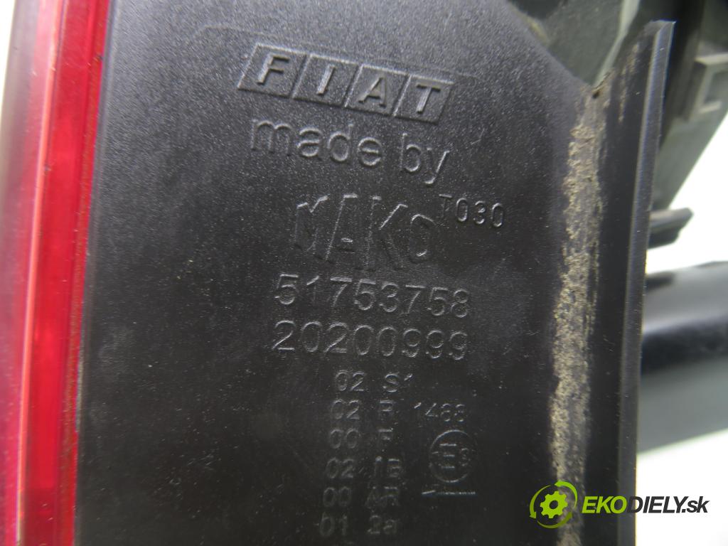 FIAT LINEA (323_) SEDAN 2008 66,00 1.3 D Multijet 90 1248,00 Svetlo ľavé zadné 51753758 ; 20200999