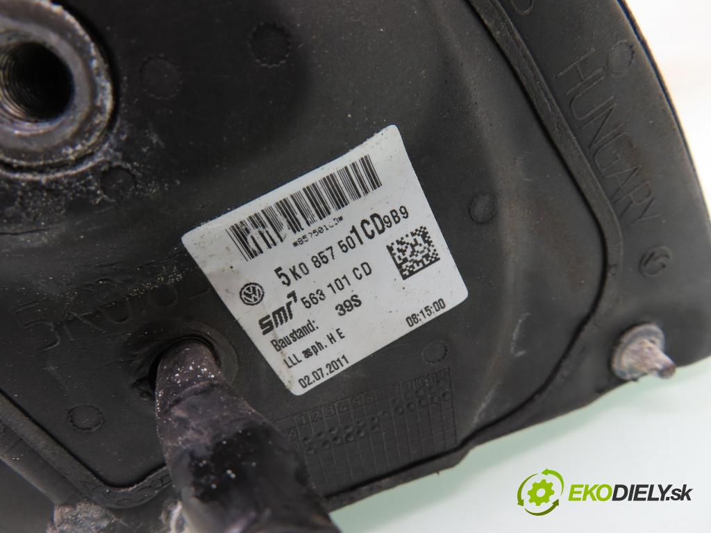 VW GOLF VI (5K1) HB 2011 155,00 2.0 GTi - CCZB 1984,00 zpětné zrcátko LE 5K0857501CD