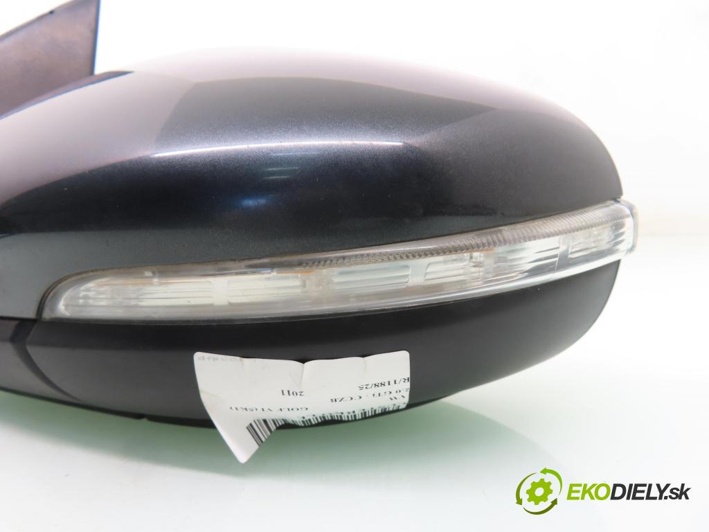 VW GOLF VI (5K1) HB 2011 155,00 2.0 GTi - CCZB 1984,00 zpětné zrcátko LE 5K0857501CD