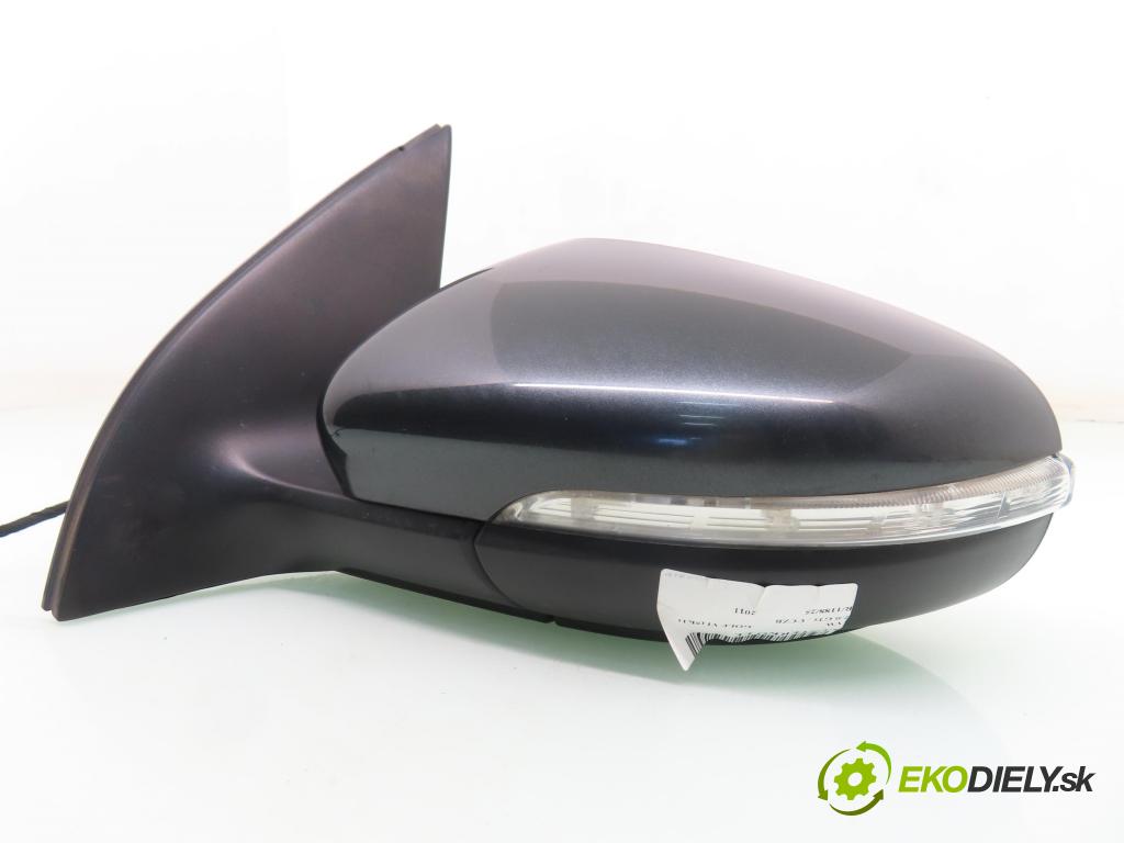 VW GOLF VI (5K1) HB 2011 155,00 2.0 GTi - CCZB 1984,00 zpětné zrcátko LE 5K0857501CD