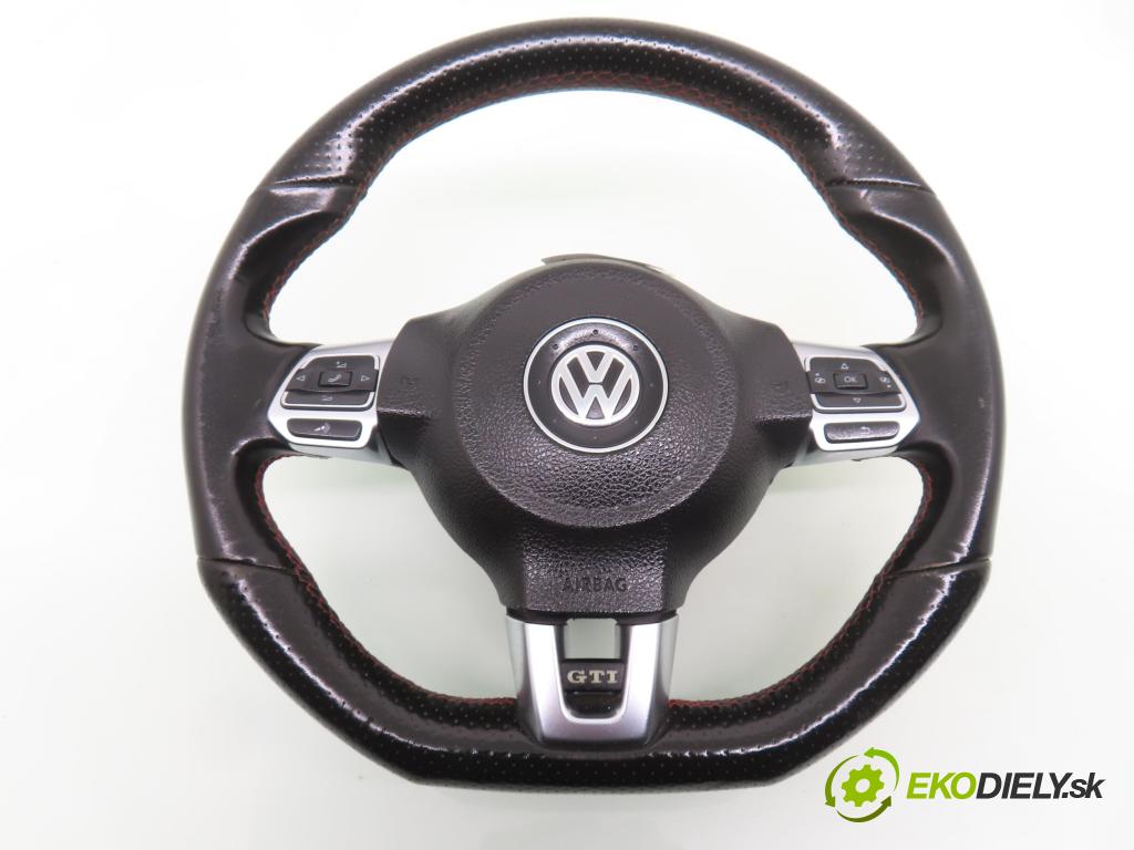 VW GOLF VI (5K1) HB 2011 155,00 2.0 GTi - CCZB 1984,00 volant 5K0998537B ; 5K0419091AFASY ; 5K0880201M (Volant)