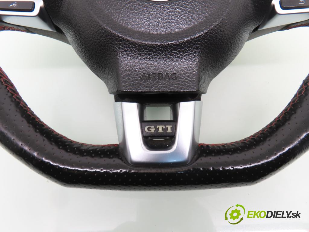 VW GOLF VI (5K1) HB 2011 155,00 2.0 GTi - CCZB 1984,00 volant 5K0998537B ; 5K0419091AFASY ; 5K0880201M (Volant)