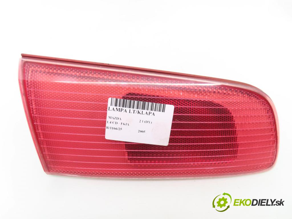 MAZDA 2 (DY) HB 2005 50,00 1.4 CD - F6JA 1399,00 Svetlo ľavé zadné kufor 2NE96483501 ; 3M7113547BG