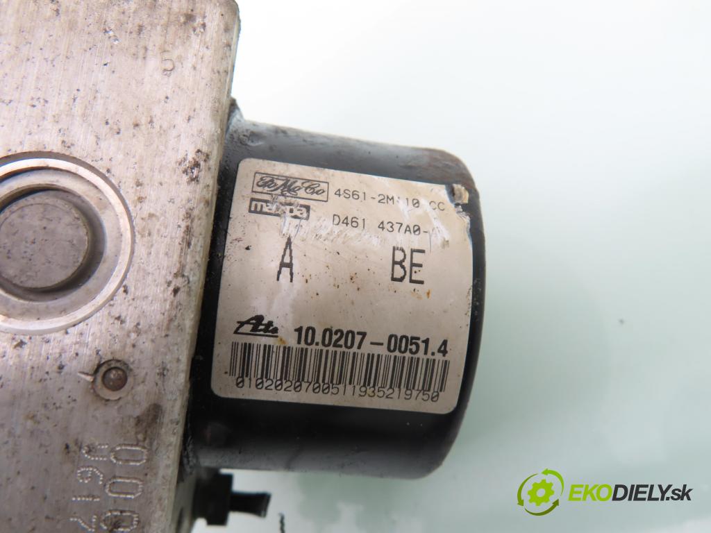 MAZDA 2 (DY) HB 2005 50,00 1.4 CD - F6JA 1399,00 Pumpa ABS 10097001173 ; 4S612M110CC ; 10020700514 (Pumpa ABS)