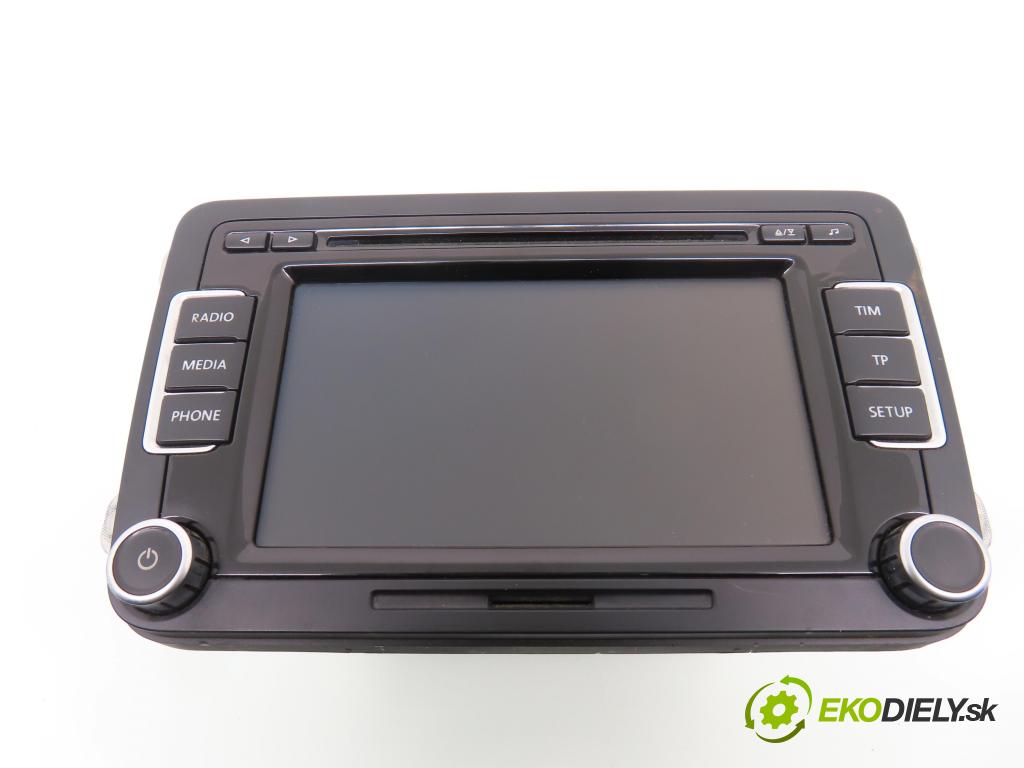 VW GOLF VI (5K1) HB 2011 155,00 2.0 GTi - CCZB 1984,00 RADIO CD 3C8035195