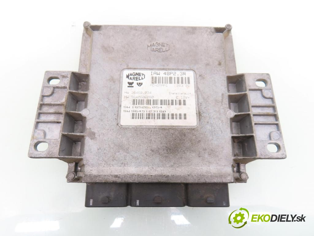 PEUGEOT 406 Break (8E/F) KOMBI 2002 100,00 2.0 16V 136 - RFN (EW10J4) 1997,00 Riadiaca jednotka Motor IAW48P23R ; 9645123180