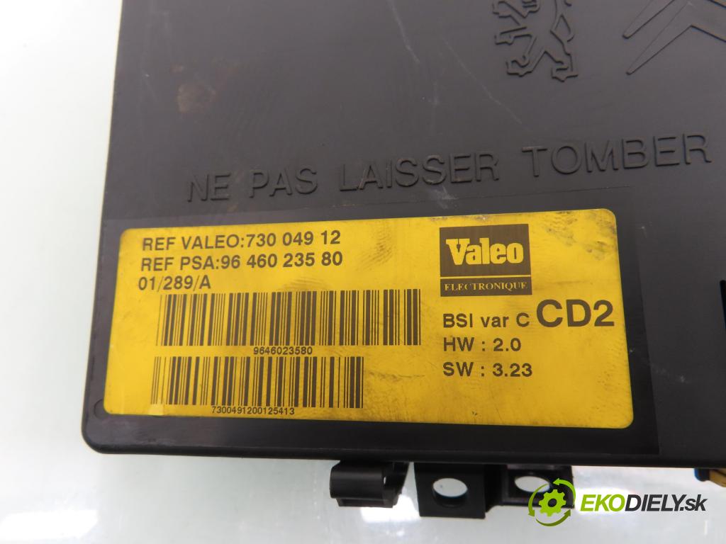 PEUGEOT 406 Break (8E/F) KOMBI 2002 100,00 2.0 16V 136 - RFN (EW10J4) 1997,00 MODUL BSI 9646023580 ; 73004912