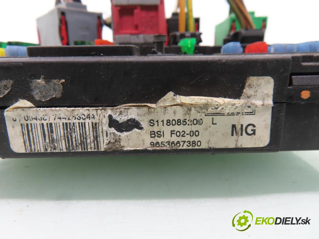 CITROEN C2 (JM_) HB 2006 50,00 1.4 HDi 68 8V - 8HZ 1398,00 MODUL BSI S118085200L ; 9653667380