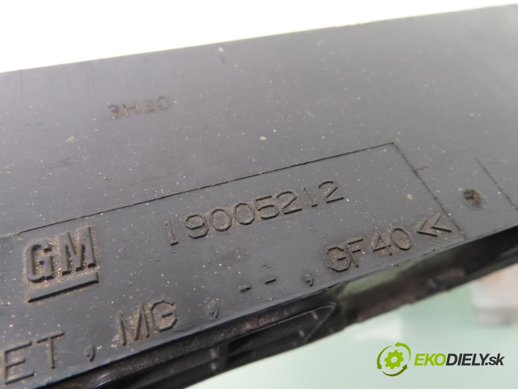 OPEL ASTRA G Кabriolet (F67) CABRIO 2002 74,00 1.6 16V - Z 16 XE 1598,00 Cievka zapaľovacia 19005212