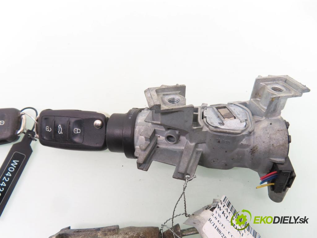 VW GOLF VI (5K1) HB 2011 155,00 2.0 GTi - CCZB 1984,00 spinačka / zámky 1K0905851B ; 1K0905865A