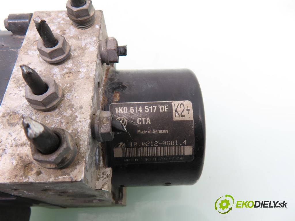 VW GOLF VI (5K1) HB 2011 155,00 2.0 GTi - CCZB 1984,00 Pumpa ABS 1K0907379BJ ; 1K0614517DE (Pumpa ABS)