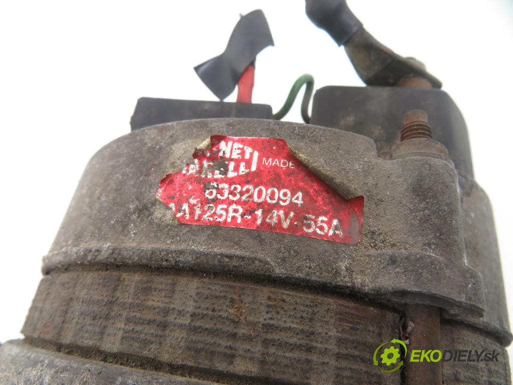 FIAT SEICENTO / 600 (187_) HB 1998 29,00 0.9 39 - 1170 A1.046 899,00 Alternátor 63320094 (Alternátor)