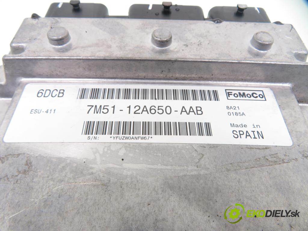 FORD FOCUS II (DA_, HCP) HB 2008 92,00 1.8 - Q7DA 1798,00 Riadiaca jednotka Motor 7M5112A650AAB ; 6DCB ; ESU411