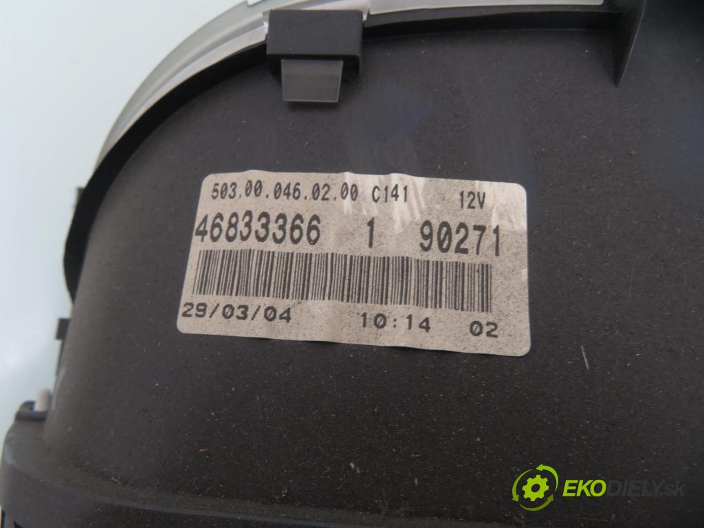 FIAT PUNTO (188_) HB 2001 44,00 1.2 60 - 188 A4.000 1242,00 spinačka / imobilizéra IMMO / Riadiaca jednotka 55192305 ; 46833366 ; 4066626