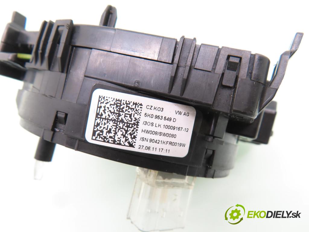 VW GOLF VI (5K1) HB 2011 155,00 2.0 GTi - CCZB 1984,00 PÁSKA: air BAG 5K0953549D