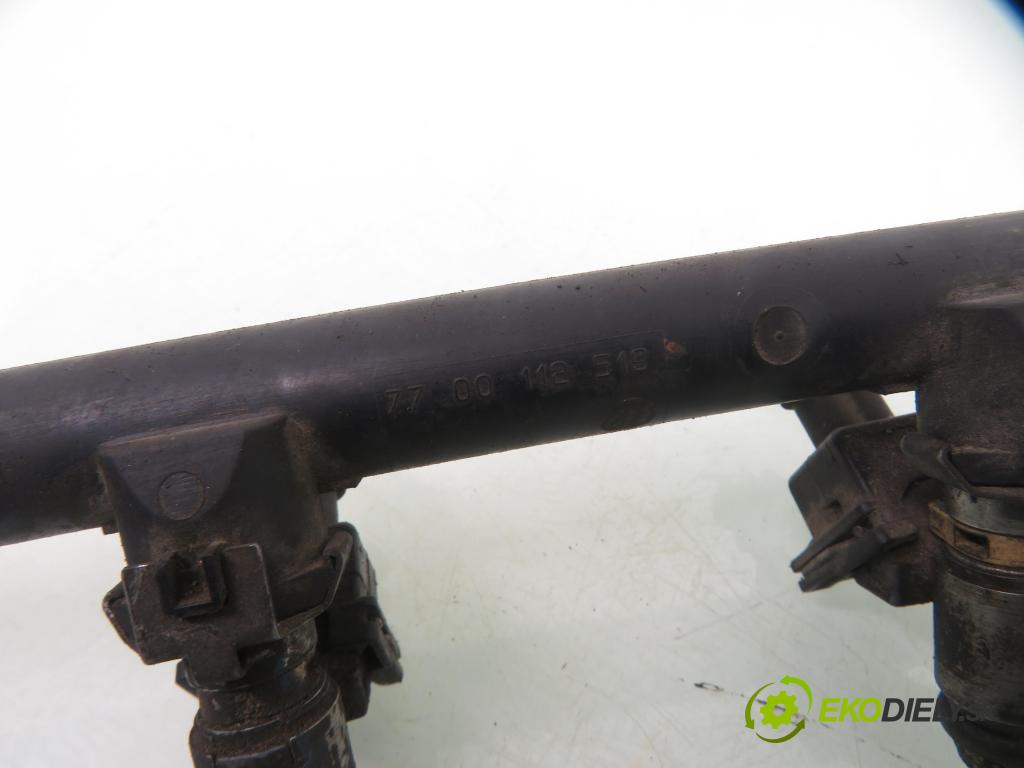 RENAULT SCENIC I (JA0/1_) MINIVAN 2000 79,00 1.6 16V 107 - K4M 700 1598,00 Lišta vstrekovacia 7700112519 ; 048H704274 (Vstrekovacia lišta)