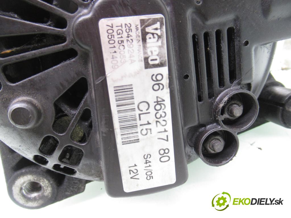 CITROEN XSARA PICASSO (N68) MINIVAN 2005 80,00 1.6 HDi - 9HZ (DV6TED4) 1560,00 Alternátor 9646321780 ; 2542924A ; TG15C053 (Alternátor)