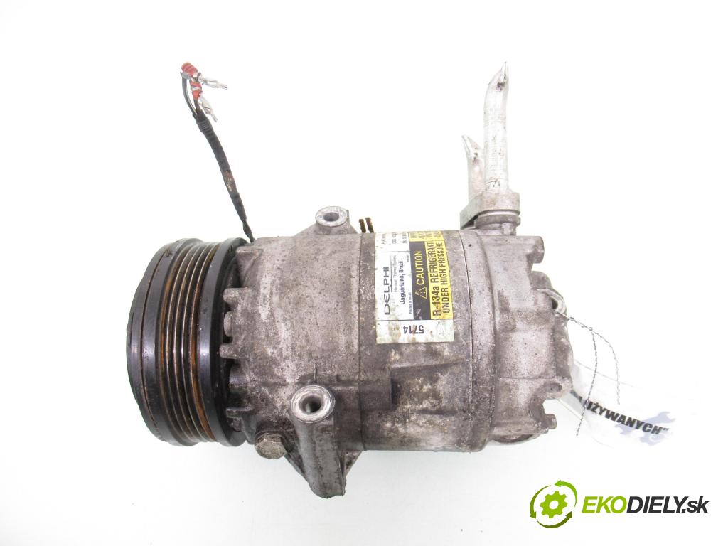 OPEL MERIVA A nadwozie wielkoprzestrzenne (MPV) (X03) MINIVAN 2005 66,00 1.4 16V Twinport - Z 14 XEP 1364,00 KOMPRESOR: klimatizace 09165714 (Kompresor klimatizace)