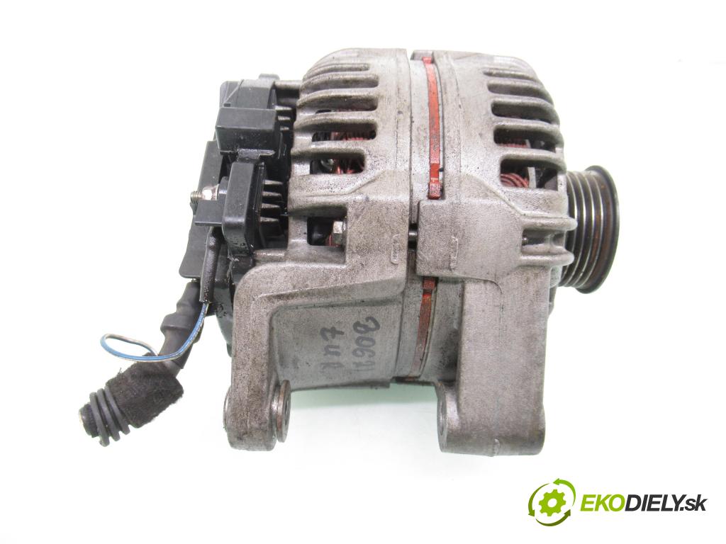 OPEL MERIVA A nadwozie wielkoprzestrzenne (MPV) (X03) MINIVAN 2005 66,00 1.4 16V Twinport - Z 14 XEP 1364,00 Alternátor 0124425021 ; 55556068 (Alternátor)