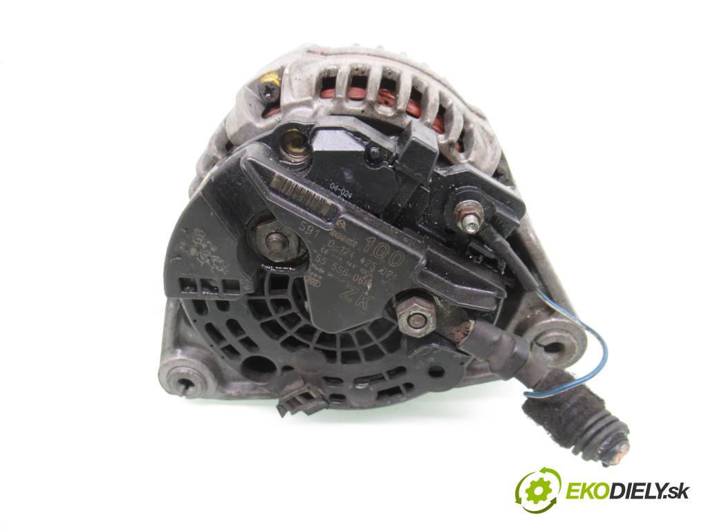 OPEL MERIVA A nadwozie wielkoprzestrzenne (MPV) (X03) MINIVAN 2005 66,00 1.4 16V Twinport - Z 14 XEP 1364,00 Alternátor 0124425021 ; 55556068 (Alternátor)