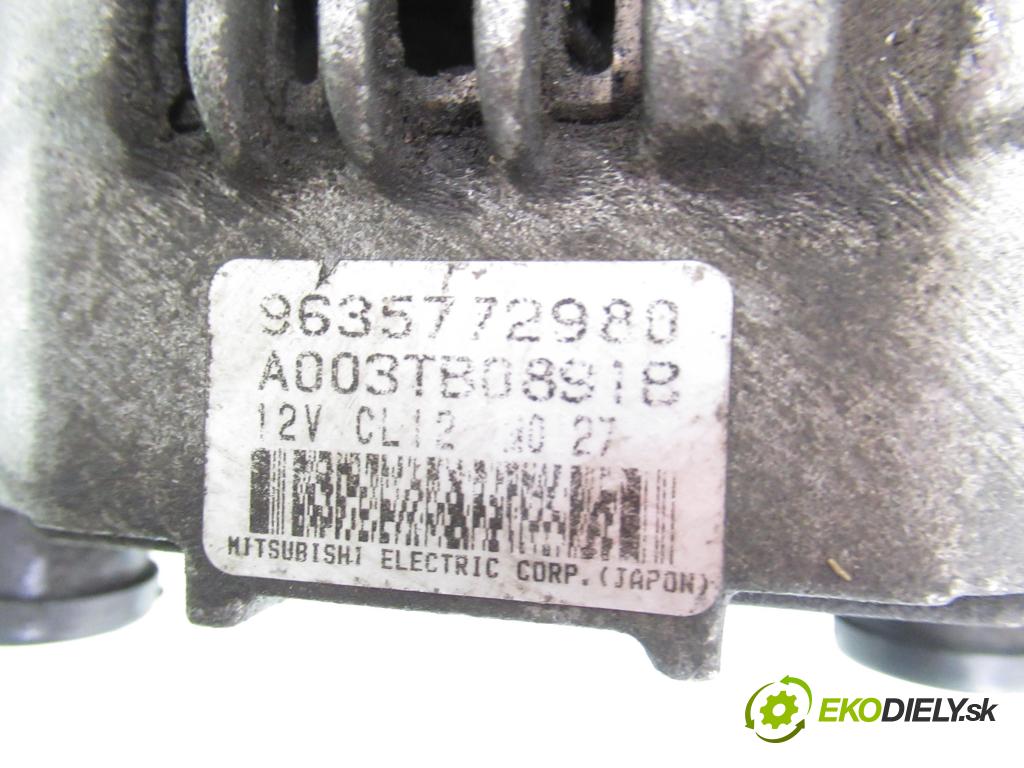 PEUGEOT 406 (8B) SEDAN 2003 80,00 2.0 HDI 110 1997,00 Alternátor 9635772980 (Alternátor)