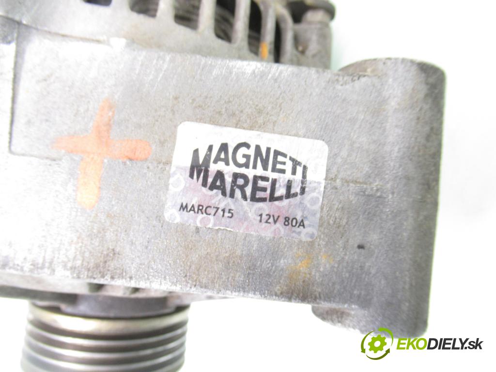 CITROEN BERLINGO / BERLINGO FIRST nadwozie wielkoprzestrzenne (MPV) KOMBIVAN 1999 55,00 1.4 i 75 - KFX 1360,00 Alternátor 83620220 (Alternátor)