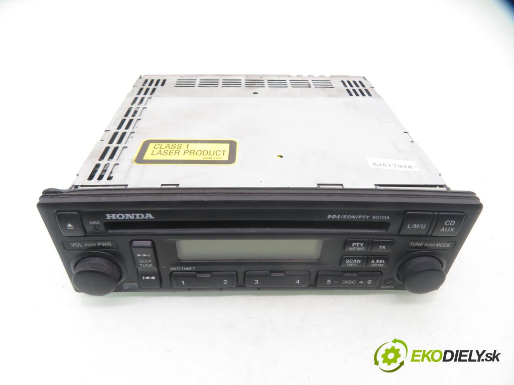 HONDA STREAM (RN) HB 2002 92,00 1.7 16V (RN1) - D17A2 1668,00 RADIO CD DEHM6356ZH