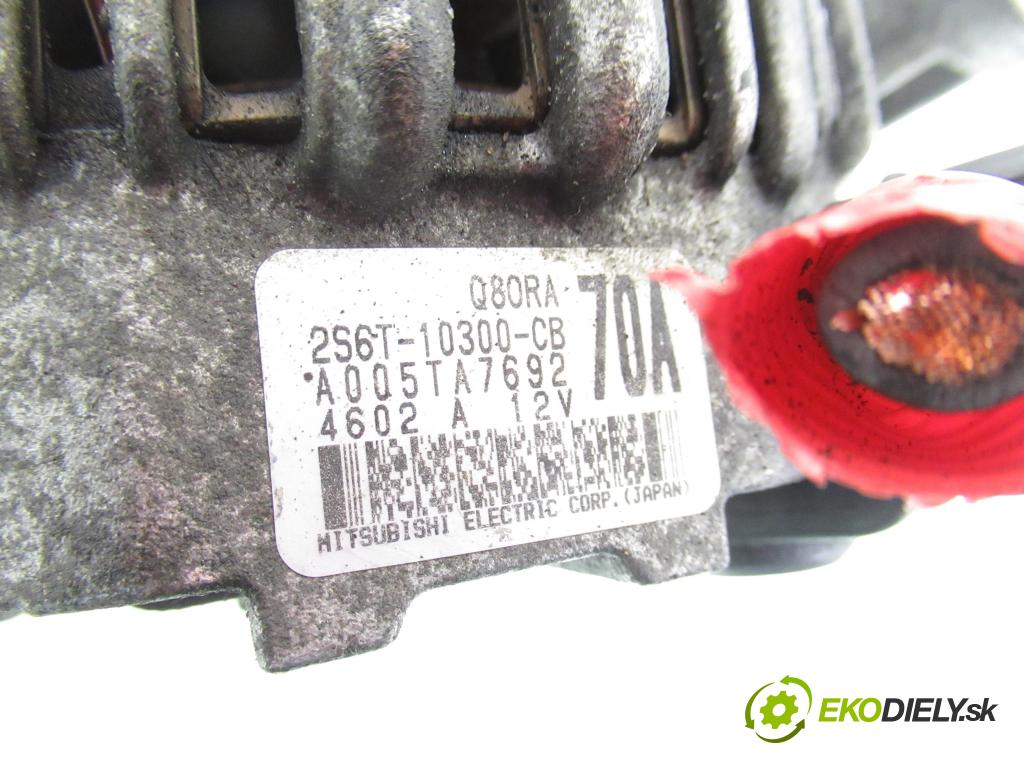 FORD FIESTA V (JH_, JD_) HB 2003 55,00 1.25 16V - FUJB 1242,00 Alternátor 2S6T10300CB ; A005TA7692 (Alternátor)