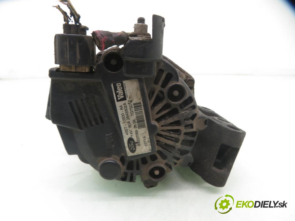 FORD KA (RB_) HB 2006 44,00 1.3 i - BAA 1299,00 Alternátor 4S5T10300AA ; TG7S012 (Alternátor)