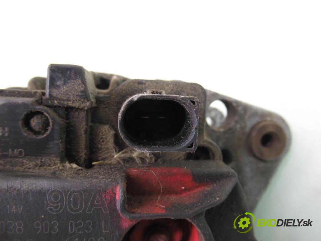 SEAT IBIZA III (6L1) HB 2004 47,00 1.9 SDI - ASY 1896,00 Alternátor 038903023L ; 0124325001 (Alternátor)