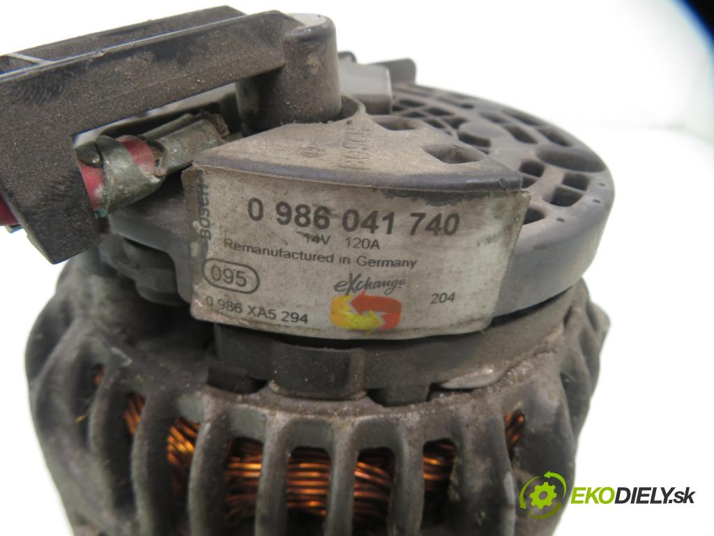 VOLVO S80 I (TS, XY) SEDAN 1999 150,00 2.9 - B 6304 S3 2922,00 Alternátor 0986041740 (Alternátor)